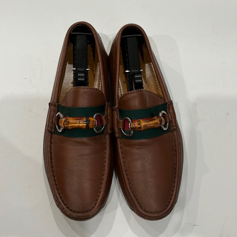 Incredible horse bit Bamboo Gucci loafers
